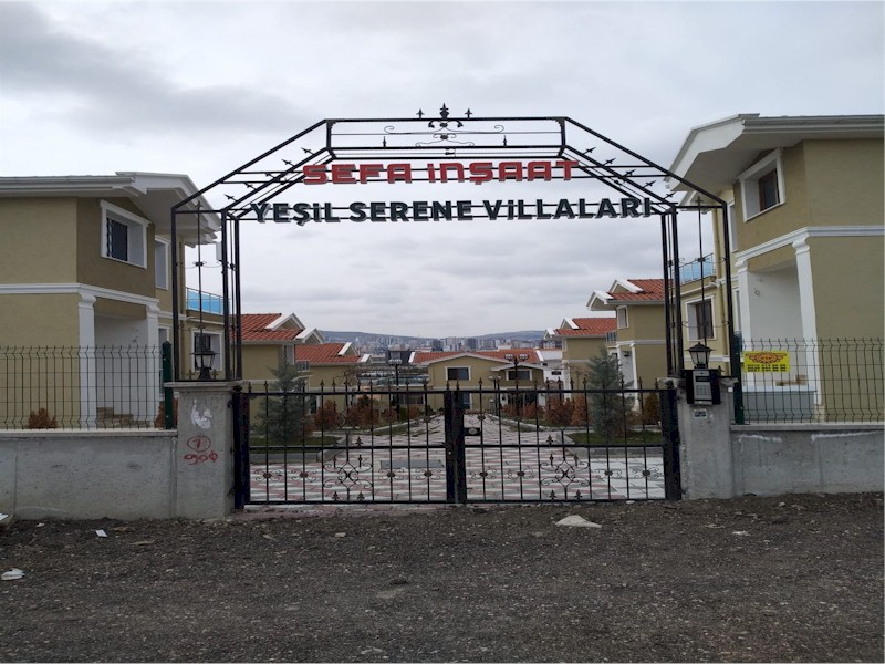 Yeşil Serene Villaları, Sauna Yapımı, Bağlıca, Ankara